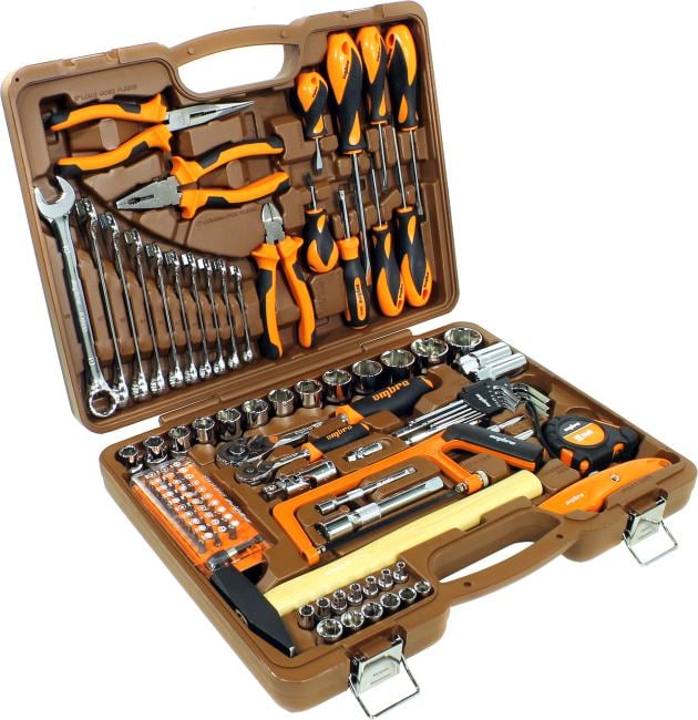 Набор инструмента универсальный Ombra OMT101S, 101 предмет, 1/4", 1/2"DR