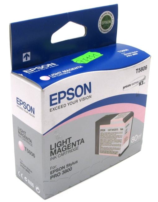 Картридж EPSON T5806 светло-пурпурный для Stylus Pro 3800