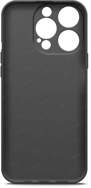 Чехол (клип-кейс) BoraSCO для Apple iPhone 15  Pro черный (72416)