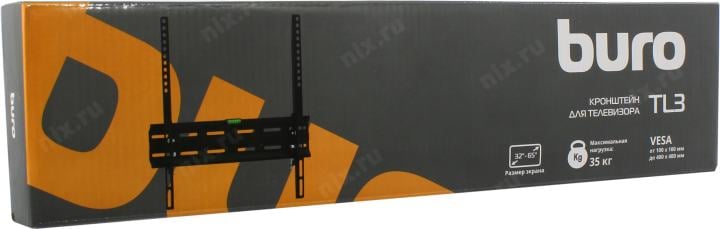 Buro TL3 <BM35A14TF0> Наклонный  кронштейн (VESA100-400, 32-65",35кг)