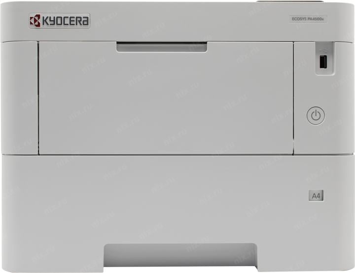 Kyocera Ecosys PA4500x (A4, 45 стр/мин, 512Mb, LCD, USB2.0,  сетевой, двусторонняя печать)