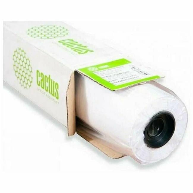 Бумага Cactus CS-PM90-91445 36"(A0) 914мм-45м/90г/м2/бел мат универс (с  покрытием)  втулка:50.8мм  (2") (упак.:1рул)