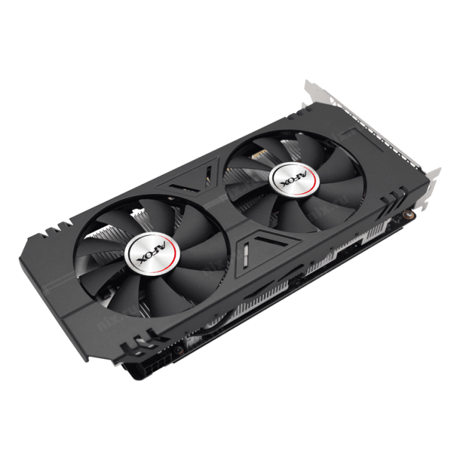 AF2060-6144D6H2-V2 Afox Видеокарта Afox RTX2060 6GB GDDR6 192bit DP DVI HDMI  2FAN  RTL