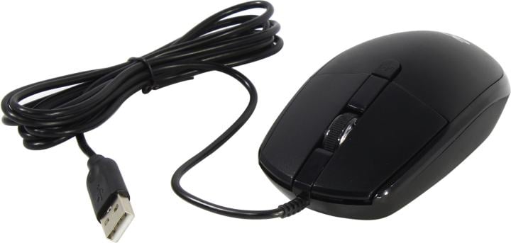 Acer Optical Mouse OMW401 <ZL.MCEEE.031>  (RTL) USB 4btn+Roll