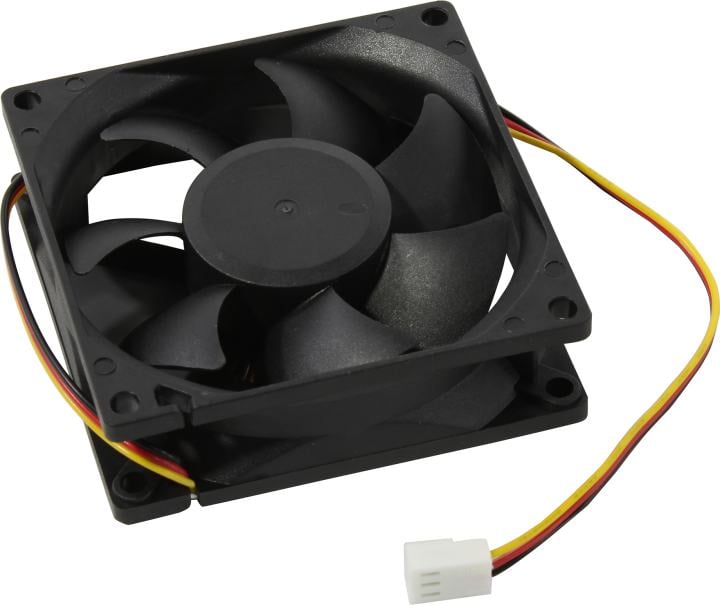 Вентилятор Gembird D8025HM-3, 80×80×25мм, 3-pin, 3000RPM