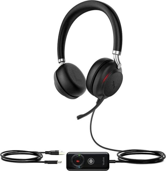 UH38 Dual UC-BAT YEALINK UH38 Dual UC-BAT Дуо, гибридная, USB/Bluetooth, HD звук,  шумоподавление,  LED-индикатор