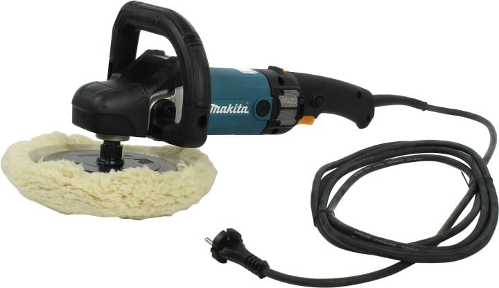 Makita <9237CB> Угловая полировальная машина (1200W, 3200 об/мин,D180 мм,  M14,  регулятор)