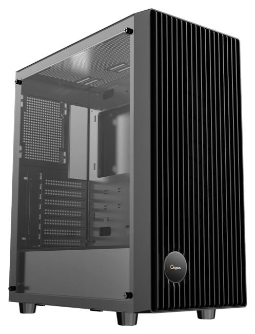Корпус для ПК Ocypus - Gamma C70, mITX, mATX, ATX, 2х2.5", 2х3.5", 1xUSB2.0, 1xUSB3.0, Midi Tower, без БП, цвет чёрный, Gamma C70 BK