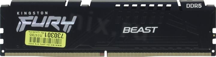 Kingston Fury Beast <KF560C36BBEK2-64> DDR5 DIMM 64Gb KIT  2*32Gb <PC5-48000> CL36