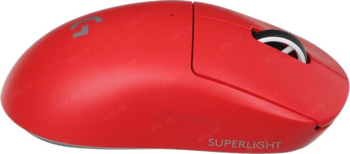 Мышь Logitech G PRO X SUPERLIGHT 2 SE красный оптическая  44000dpi  беспров.  USB-C (910-007474)