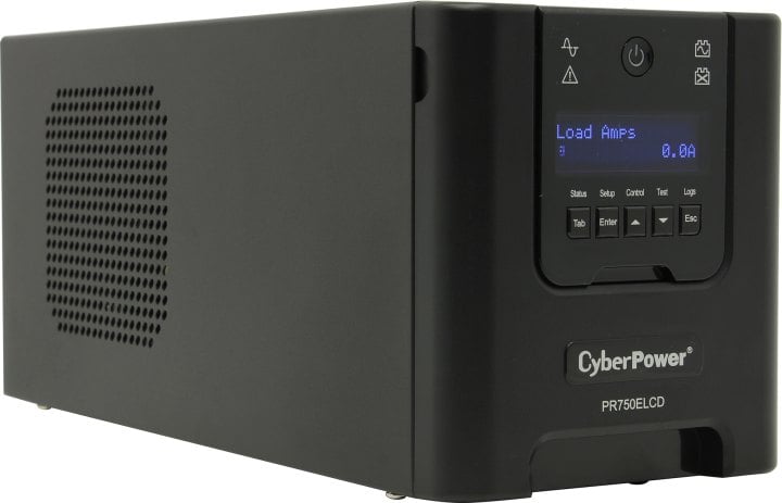 ИБП CyberPower PR750ELCD, Line-Interactive, 750VA/675W, 6×IEC C13, Tower