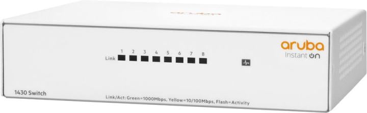 Коммутатор HPE Aruba Instant on 1430 8G unmanaged fanless Switch Aruba Instant on 1430 8G unmanaged fanless