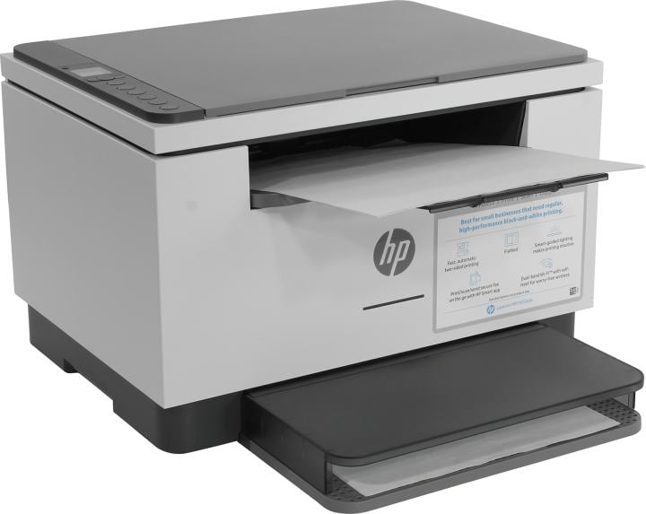 МФУ HP Inc. - LaserJet M236dw, A4, LaserJet, сканер: планшетный, черно-белый лазерный, RJ-45, Wi-Fi, USB, 1 лоток, 600 x 600dpi, Duplex, цвет серый, 9YF95A