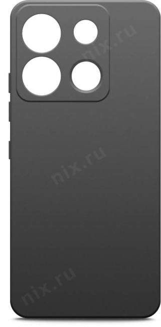 Чехол (клип-кейс) BoraSCO для Infinix Smart 7  Plus черный (72269)