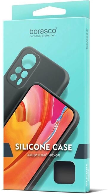 Чехол (клип-кейс) BoraSCO для Infinix Smart 7  Plus черный (72269)