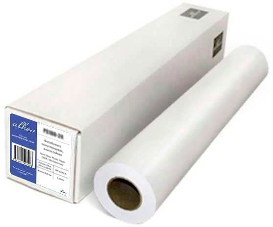 Бумага Albeo InkJet Paper, универсальная, втулка 50,8мм, белизна 146%, 0,914 х 45,7м, 90 г/кв.м, Мультипак, аналог HP C6036A, XEROX 450L90003/450L90505 (Цена за 6 рулонов !!!!)