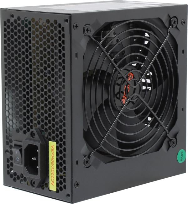 Exegate Блок питания ExeGate  550W 550NPX ATX (без сетевого шнура в комплекте), 12cm fan, 24p, 4p, PCIe, 3SATA, 2IDE, FDD, black EX282071RUS