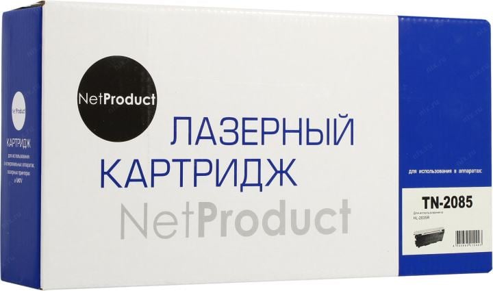 Тонер-картридж NetProduct (N-TN-2085) для Brother HL-2035R, 1,5K