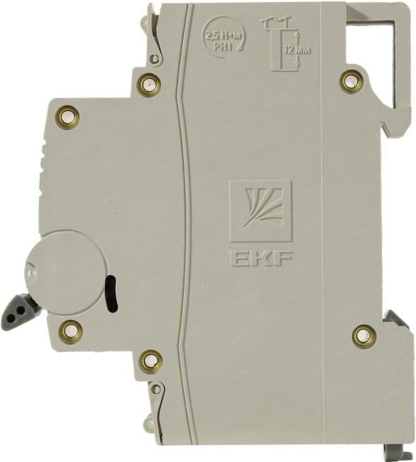 Автомат EKF mcb4763-1-25C-pro, 25А, 1P, C, 4.5кА