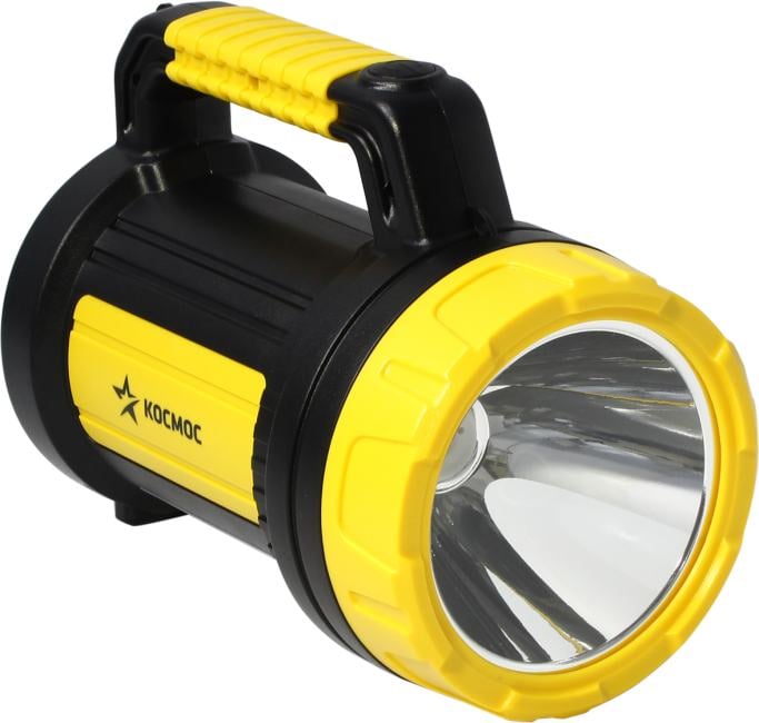 Фонарь светодиодный аккум. Космос 5W LED 3 режима бок. панель 10Вт зарядное устройство 220/12В