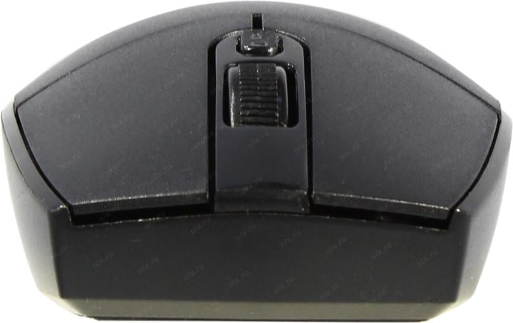 OKLICK Wireless Optical Mouse <201MW> <Black> (RTL) USB  4btn+Roll  <2070318>