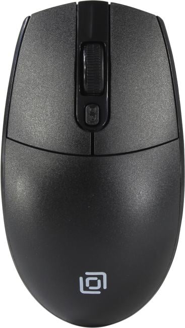 OKLICK Wireless Optical Mouse <201MW> <Black> (RTL) USB  4btn+Roll  <2070318>
