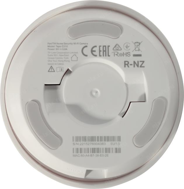 TP-LINK <Tapo C210> Pan/Tilt Home Security Wi-Fi Camera (2304x1296, f=3.83mm, 802.11n, microSD,  микрофон,  LED)