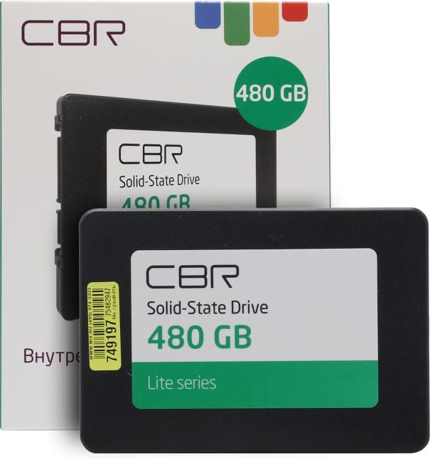 SSD CBR SSD-480GB-2.5-LT22, 480GB, 2.5", SATA III