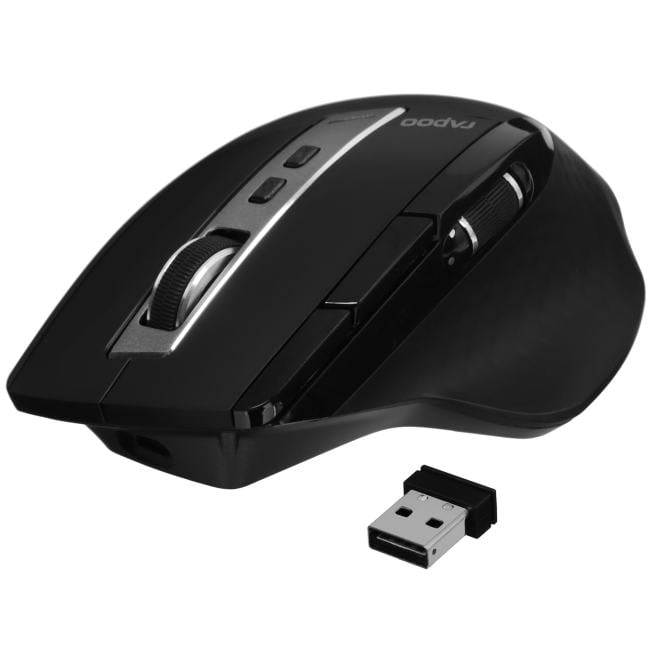 Мышь Rapoo MT750S, 3200dpi, Bluetooth, беспроводная 2.4ГГц