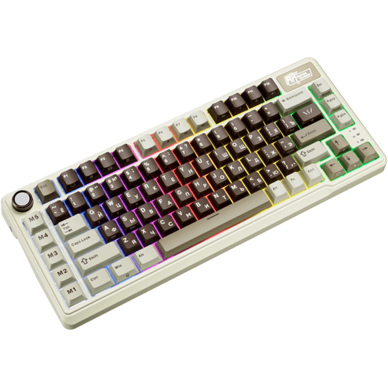 Клавиатура Royal Kludge 6935280827068, RK L75, 75%, механическая, RGB