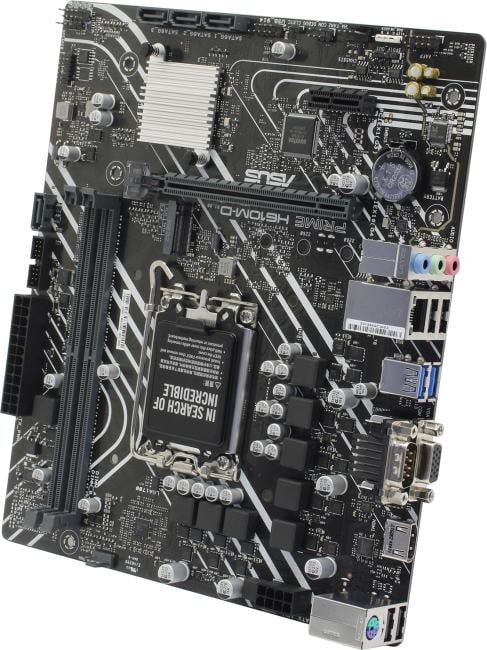 ASUS PRIME H610M-D (RTL) LGA1700 <H610> PCI-E Dsub+HDMI  GbLAN  SATA  MicroATX 2DDR5
