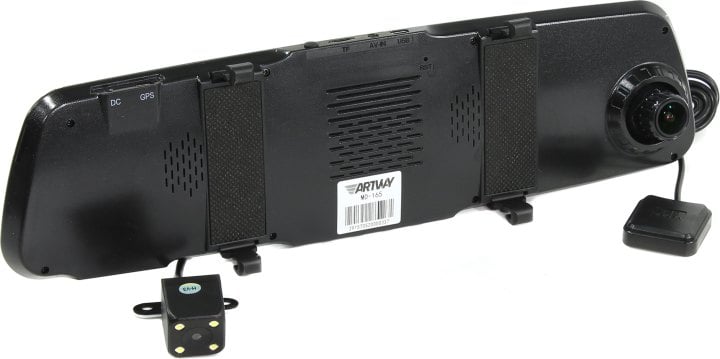Artway MD-165 (2xCam, 1920х1080, LCD 5", GPS, G-Sens, Radar-detect, microSDHC, мик,  Li-Ion) +авто.а