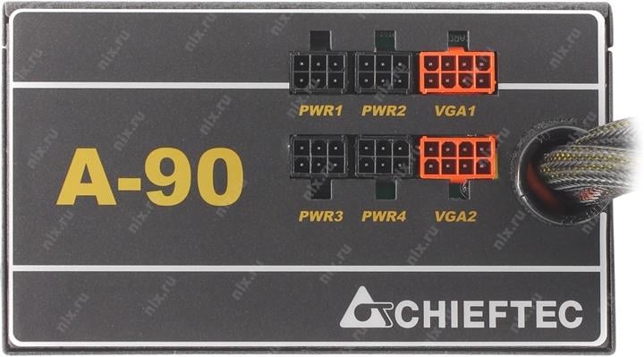 Блок питания Chieftec A-90 <GDP-550C> 550W ATX  (24+2x4+2x6/8пин) Cable Management