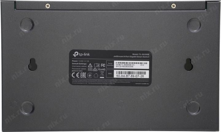 TP-LINK <TL-SG2008> 8-Port Gigabit Desktop Smart Switch  (8UTP  1000Mbps)