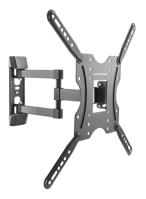 10236 Кронштейн для телевизора Arm Media LCD-404 new черный 26"-55" макс.30кг настенный  поворот и наклон