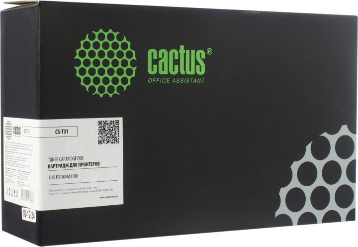 Картридж лазерный Cactus CS-T31 CS-T31 черный (3500 стр.) для Deli P3100/M3100