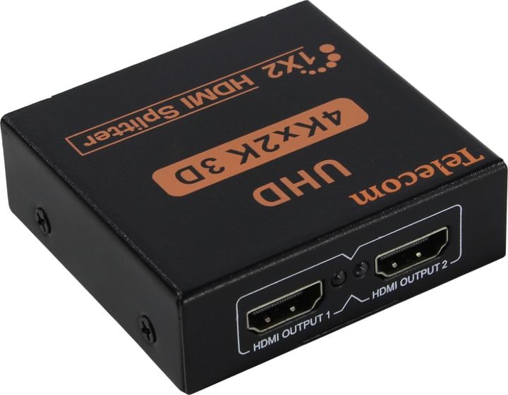 Telecom Разветвитель HDMI 1=>2 4k@30Hz <TTS7000>[6937510891719]