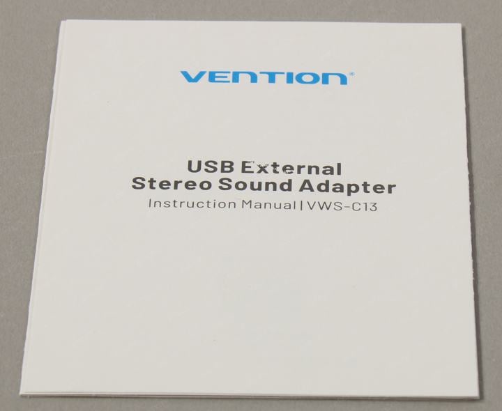 Vention  <CDRBB>  USB2.0  Sound Card
