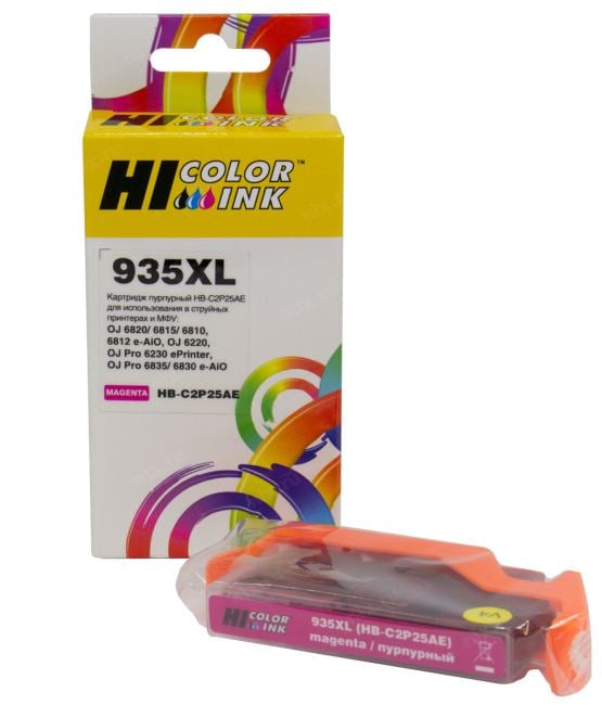 Картридж струйный Hi-Black HB-C2P25AE (№935XL/C2P25AE), пурпурный, совместимый