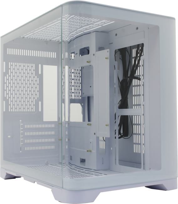 Корпус 1STPLAYER UV5-WH, Mini Tower, без БП, белый