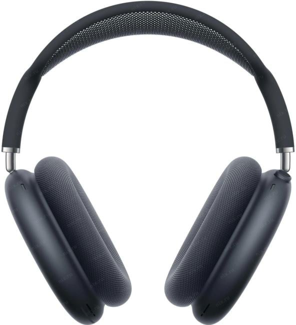 Беспроводные/проводные наушники Apple AirPods Max A3184 темная ночь, полноразмерные, Bluetooth + проводной, оголовье, до 20 ч