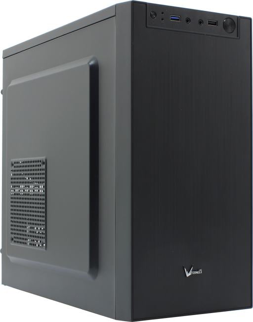 Корпус Aerocool CS-108-S-BK-V1, Mini Tower, mATX, без БП