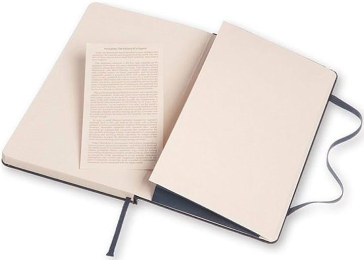 Блокнот Moleskine CLASSIC QP062B20 Large 130х210мм 240стр. нелинованный твердая  обложка синий сапфир
