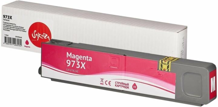 Картридж SAKURA SIF6T82AE (№973X) Magenta  для  HP  PageWide Pro452/477/552/577/P57750/P55250