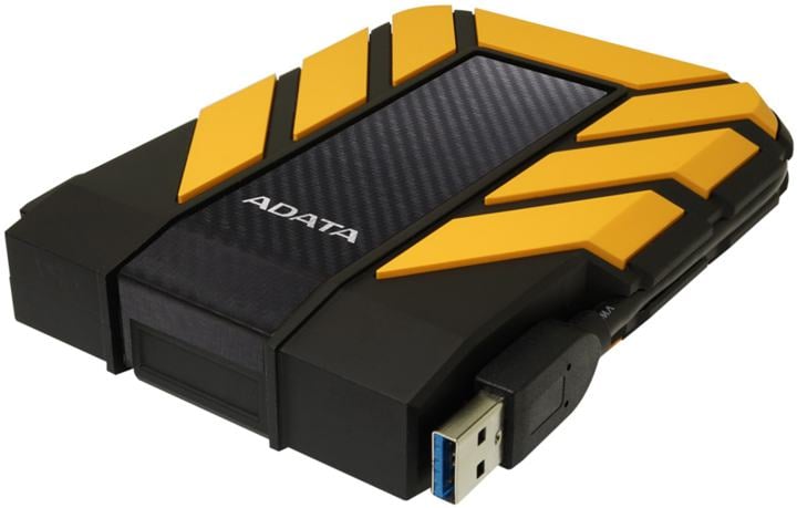 Жесткий диск внешний ADATA HD710 Pro AHD710P-1TU31-CYL 1TB 2.5" USB 3.1, IP68, Shock Sensor, Yellow, Retail {20}, (460660)