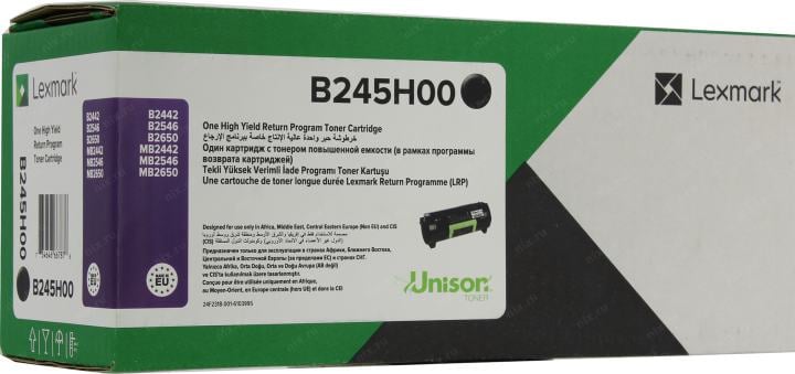 Картридж Lexmark Black High Yield ReturnProgram(6000)B2442dw,MB2442adwe,B2546dw,MB2546adwe,B2650dw,MB2650a