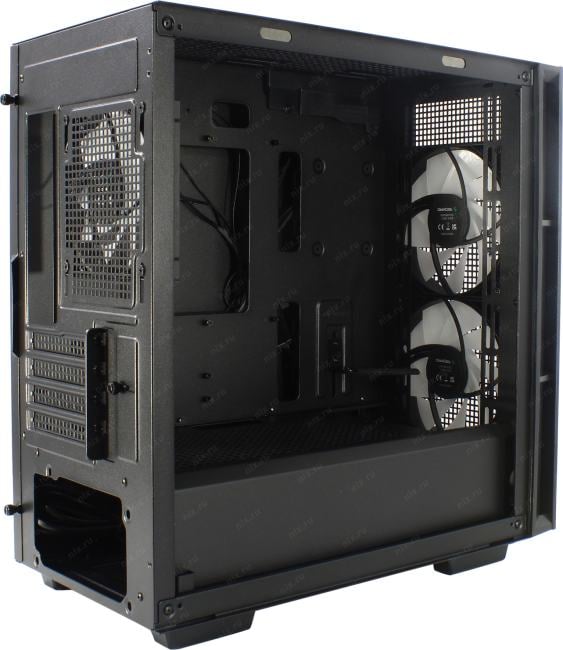 Minitower Deepcool CH360 <R-CH360-BKAPE3-G-1> Black MicroATX  без  БП
