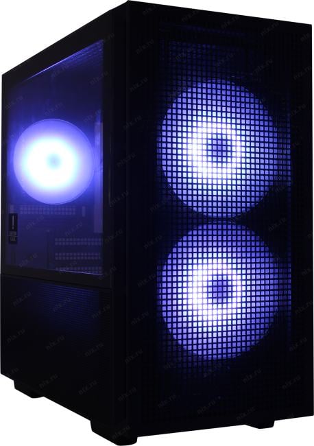 Minitower Deepcool CH360 <R-CH360-BKAPE3-G-1> Black MicroATX  без  БП