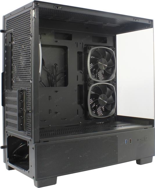 Корпус Powercase CVMMB-A3, mATX, стекло, 3×120мм ARGB PWM