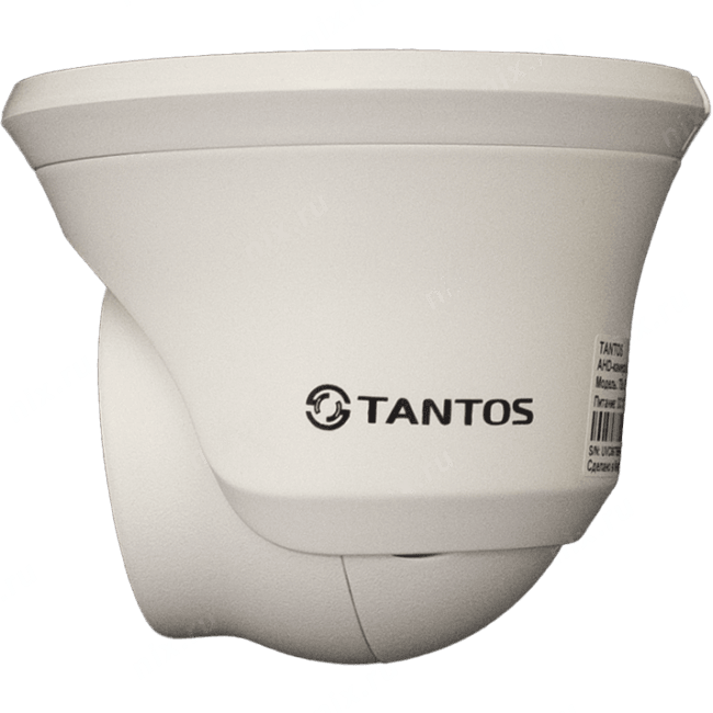 00-00122954  Камера видеонаблюдения IP Tantos TSi-Beco25FP  2.8-2.8мм  цв.  корп.:белый/черный ()